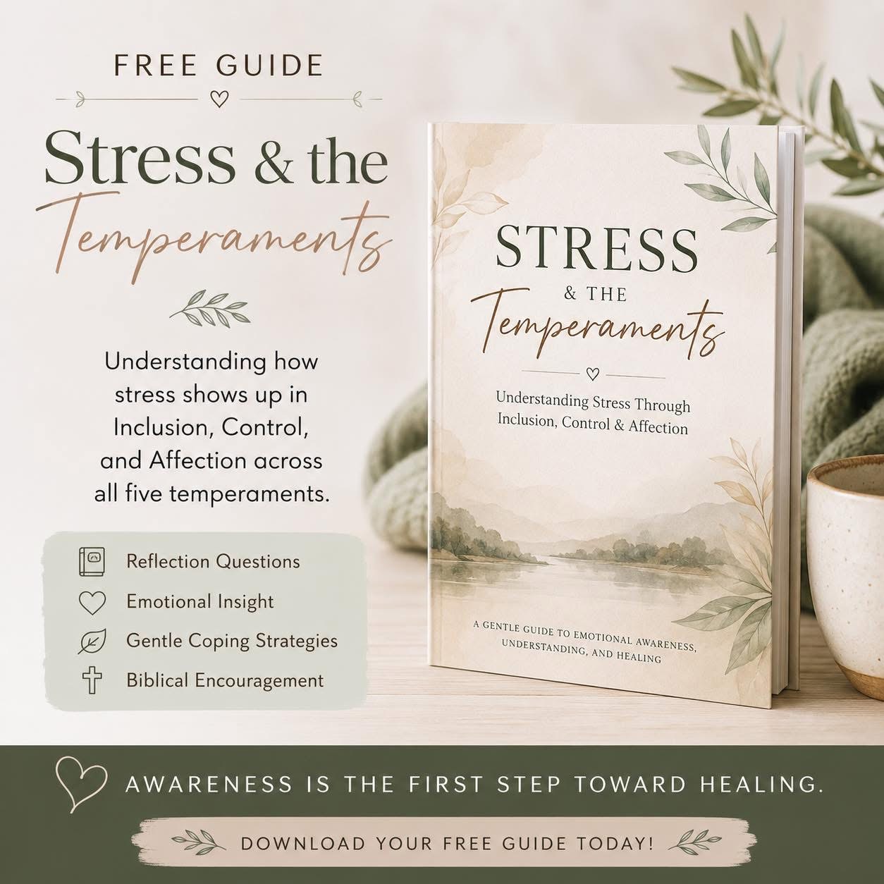Stress and the Temperaments free guide graphic