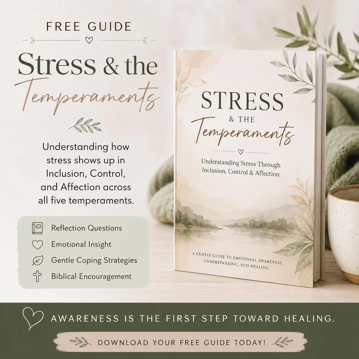Stress and the Temperaments free guide graphic